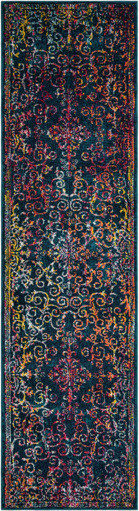 Navy Blue 2' 7 x 10' Penrose Runner Area Rug