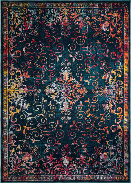 Navy Blue 10' x 14' 1 Penrose Rectangle Area Rug