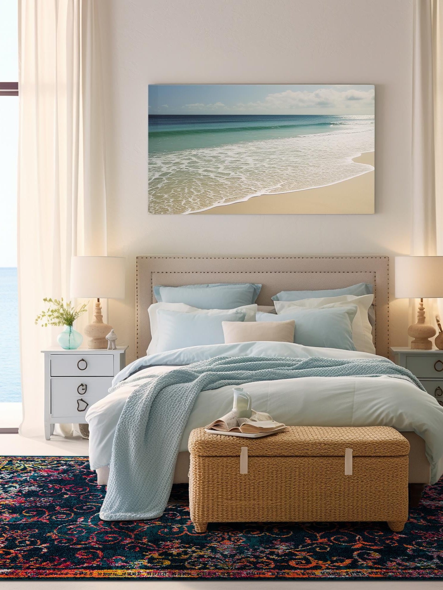 Navy Blue 10' x 14' 1 Penrose Rectangle Area Rug