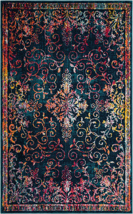 Navy Blue 5' 3 x 8' Penrose Rectangle Area Rug