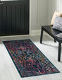 Navy Blue 2' x 6' 1 Penrose Runner Area Rug
