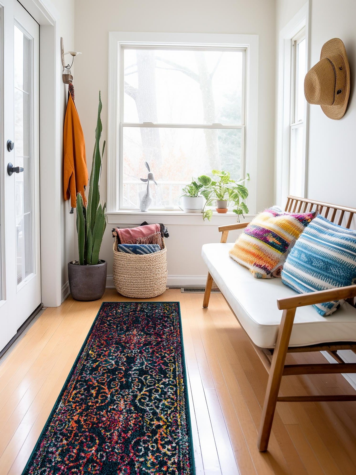 Navy Blue 2' x 8' Penrose Runner Area Rug