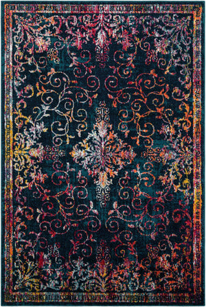 Navy Blue 6' 1 x 9' Penrose Rectangle Area Rug