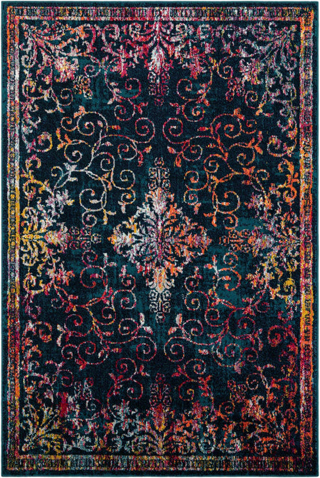 Navy Blue 6' 1 x 9' Penrose Rectangle Area Rug