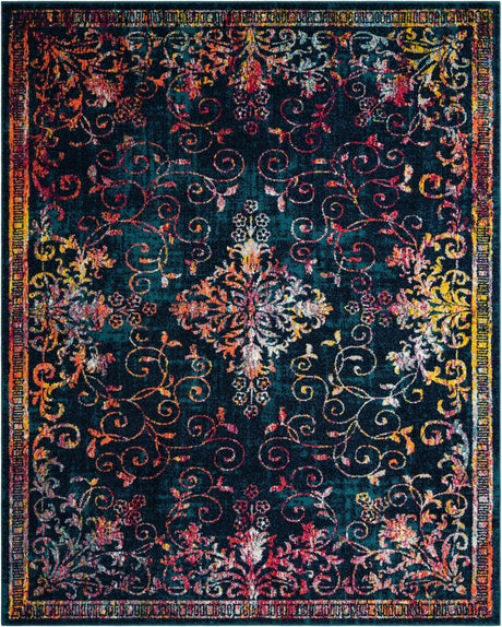 Navy Blue 7' 10 x 10' Penrose Rectangle Area Rug