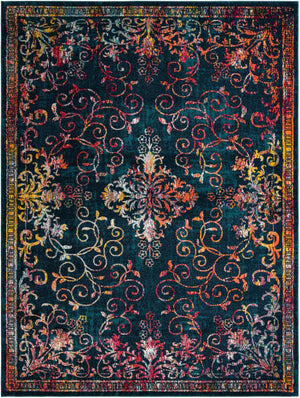 Navy Blue 9' x 12' Penrose Rectangle Area Rug