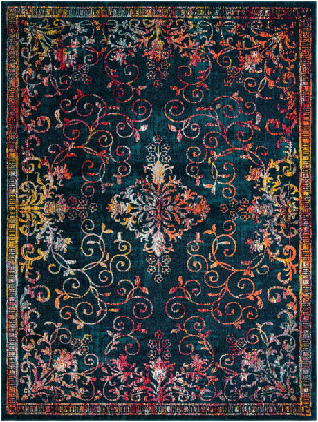 Navy Blue 9' x 12' Penrose Rectangle Area Rug