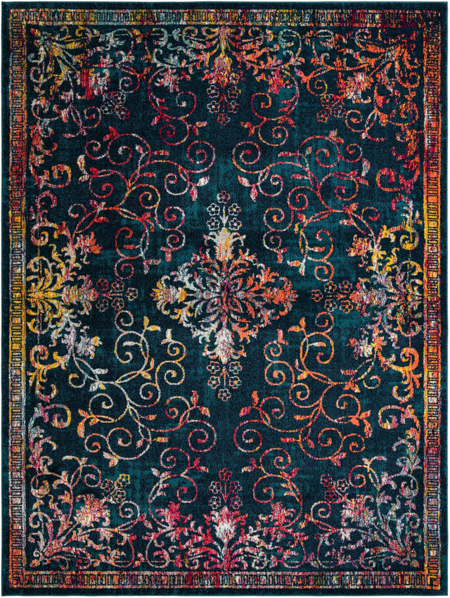 Navy Blue 9' x 12' Penrose Rectangle Area Rug