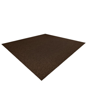 Brown 13' 1 x 13' 1 Dunes Square Area Rug 100% Polypropylene With Cotton Backing Carpet for Living, Dining, Office, Dorms, Bedrooms for Sale at Rug Engine