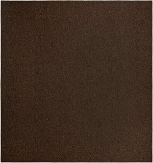Brown 13' 1 x 13' 1 Dunes Square Area Rug 100% Polypropylene With Cotton Backing Carpet for Living, Dining, Office, Dorms, Bedrooms for Sale at Rug Engine