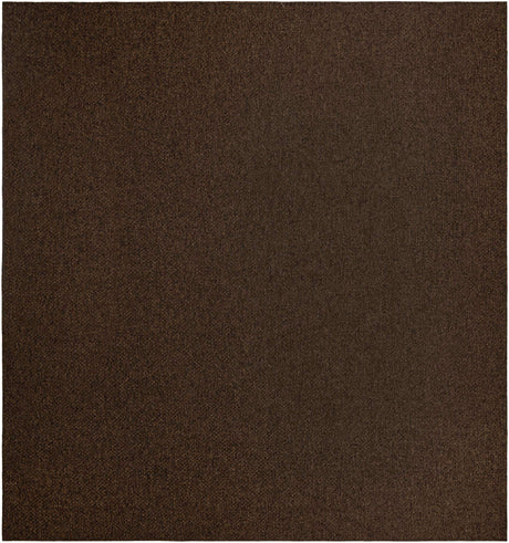 Brown 13' 1 x 13' 1 Dunes Square Area Rug 100% Polypropylene With Cotton Backing Carpet for Living, Dining, Office, Dorms, Bedrooms for Sale at Rug Engine
