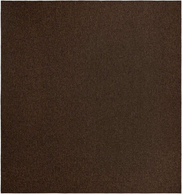 Brown 13' 1 x 13' 1 Dunes Square Area Rug 100% Polypropylene With Cotton Backing Carpet for Living, Dining, Office, Dorms, Bedrooms for Sale at Rug Engine