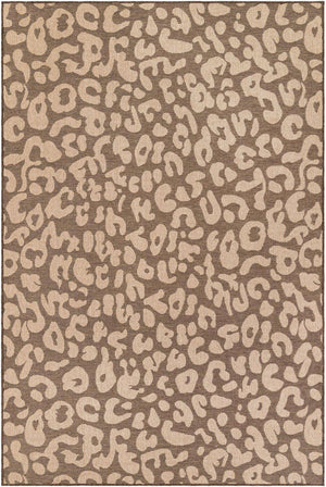 Brown 7' 1 x 10' Dunes Rectangle Area Rug 100% Polypropylene With Cotton Backing Carpet for Living, Dining, Office, Dorms, Bedrooms for Sale at Rug Engine