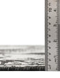Black and White 7' 10 x 7' 10 Outdoor Coastal Round Area Rug Weather Resistant for Patio, Deck, Terrace, Balcony, Porch 100% Polypropylene Coastal Decor Carpet for Sale at Rug Engine