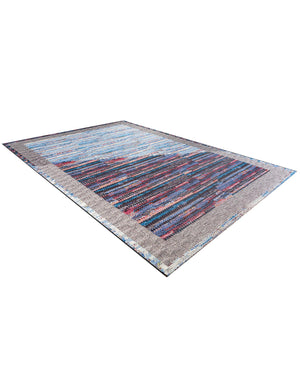 Multicolor 10' x 14' 1 Outdoor Modern Rectangle Area Rug Weather Resistant for Patio, Deck, Terrace, Balcony, Porch 100% Polypropylene Modern Outside Carpet for Sale at Rug Engine