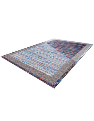 Multicolor 10' x 14' 1 Outdoor Modern Rectangle Area Rug Weather Resistant for Patio, Deck, Terrace, Balcony, Porch 100% Polypropylene Modern Outside Carpet for Sale at Rug Engine