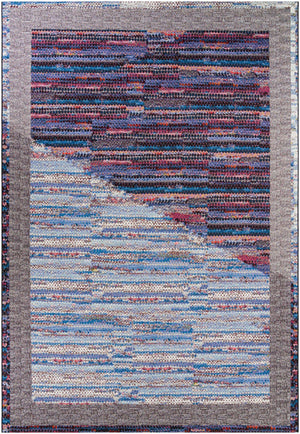Multicolor 10' x 14' 1 Outdoor Modern Rectangle Area Rug Weather Resistant for Patio, Deck, Terrace, Balcony, Porch 100% Polypropylene Modern Outside Carpet for Sale at Rug Engine