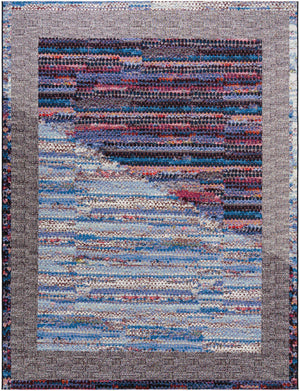 Multicolor 7' 10 x 10' Outdoor Modern Rectangle Area Rug Weather Resistant for Patio, Deck, Terrace, Balcony, Porch 100% Polypropylene Modern Outside Carpet for Sale at Rug Engine