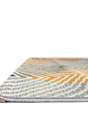 Gray 10' x 10' Outdoor Modern Square Area Rug Weather Resistant for Patio, Deck, Terrace, Balcony, Porch 100% Polypropylene Modern Outside Carpet for Sale at Rug Engine