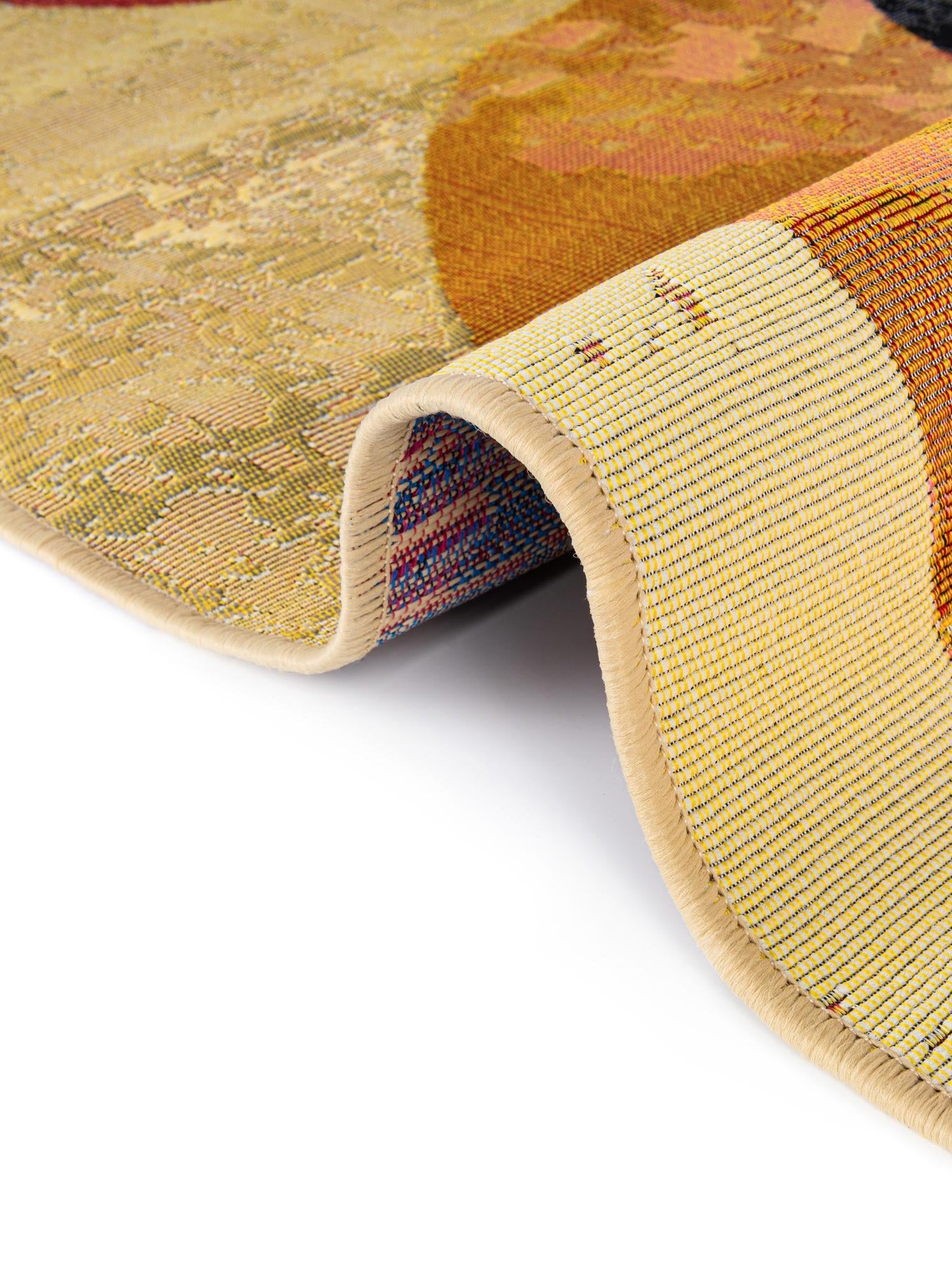 Multicolor 10' x 14' 1 Outdoor Modern Rectangle Area Rug Weather Resistant for Patio, Deck, Terrace, Balcony, Porch 100% Polypropylene Modern Outside Carpet for Sale at Rug Engine