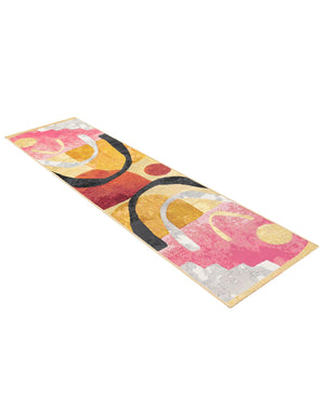 Multicolor 2' x 8' Outdoor Modern Runner Area Rug Weather Resistant for Patio, Deck, Terrace, Balcony, Porch 100% Polypropylene Modern Outside Carpet for Sale at Rug Engine