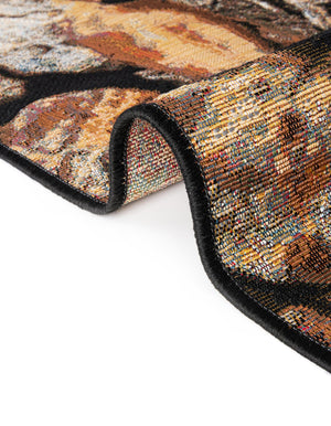 Multicolor 10' x 10' Outdoor Modern Square Area Rug Weather Resistant for Patio, Deck, Terrace, Balcony, Porch 100% Polypropylene Modern Outside Carpet for Sale at Rug Engine