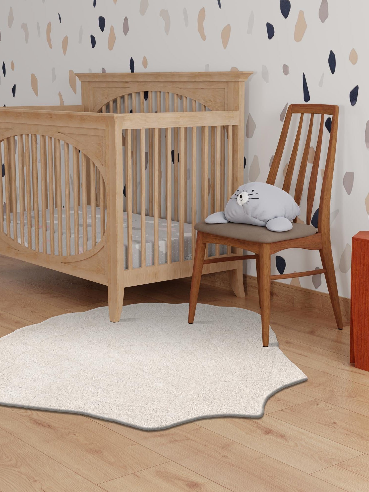 Ivory 3' 1 x 4' 1 Playtime Kids Wool Freeform Area Rug for Baby Nursery, Toddler Playroom,  Bedrooms Hand Tufted High Quality Dense  Wool Pile Natural Carpet for Sale at Rug Engine