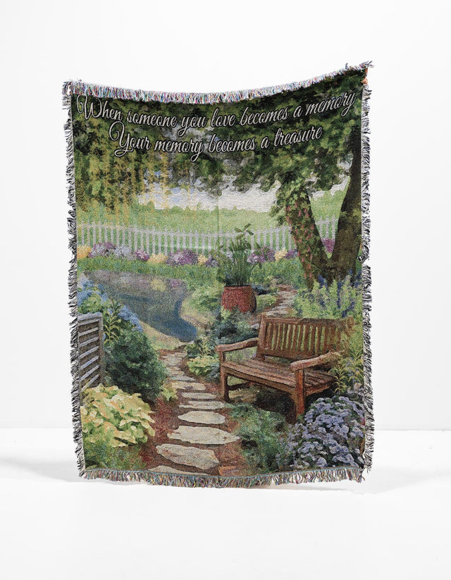 Green 4' 6 x 6' Throw Blanket Rectangle Rug