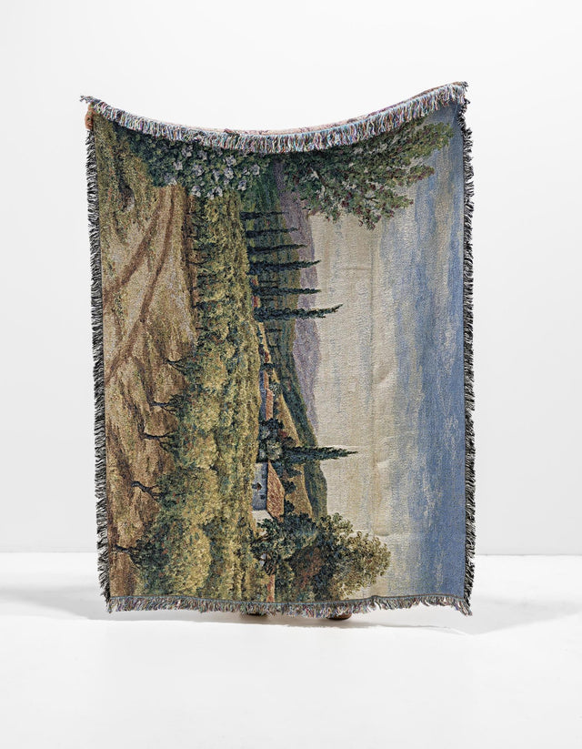 Green 4' 6 x 6' Throw Blanket Rectangle Rug