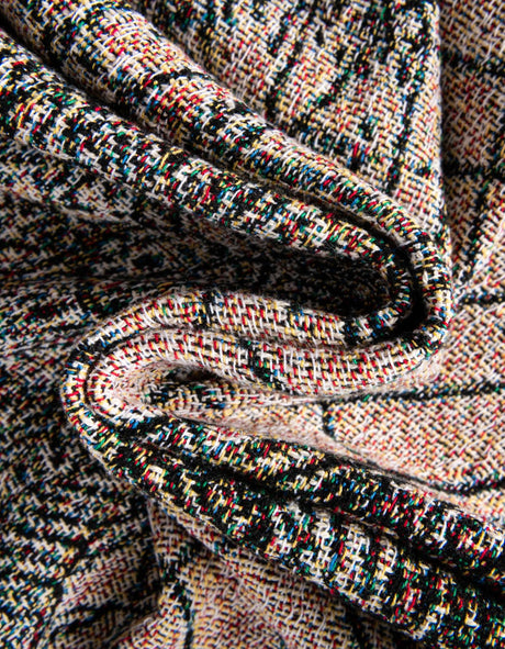 Multicolor 4' 6 x 6' Throw Blanket Rectangle Area Rug 100% Cotton Washable Cozy Soft Warm Room Decor Accent Made In USA