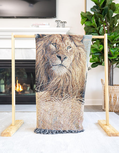 Multicolor 4' 6 x 6' Throw Blanket Rectangle Area Rug 100% Cotton Washable Cozy Soft Warm Room Decor Accent Made In USA