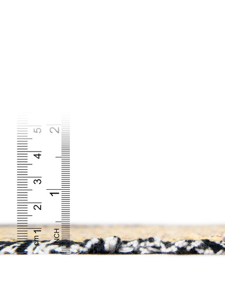 Multicolor 4' 6 x 6' Throw Blanket Rectangle Area Rug 100% Cotton Washable Cozy Soft Warm Room Decor Accent Made In USA