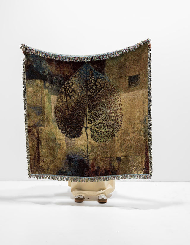 Multicolor 4' 6 x 5' Throw Blanket Square Rug
