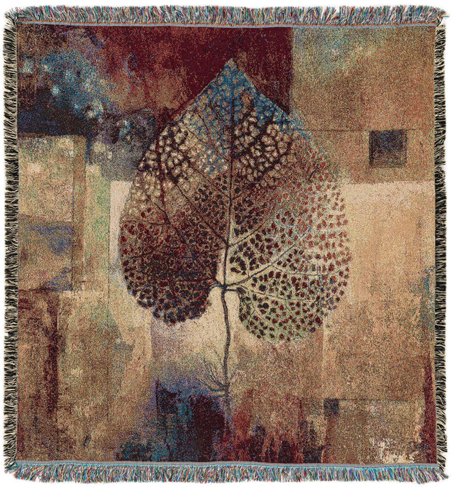 Multicolor 4' 6 x 5' Throw Blanket Square Rug