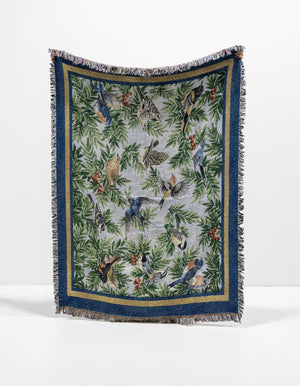 Multicolor 4' 6 x 6' Throw Blanket Rectangle Rug