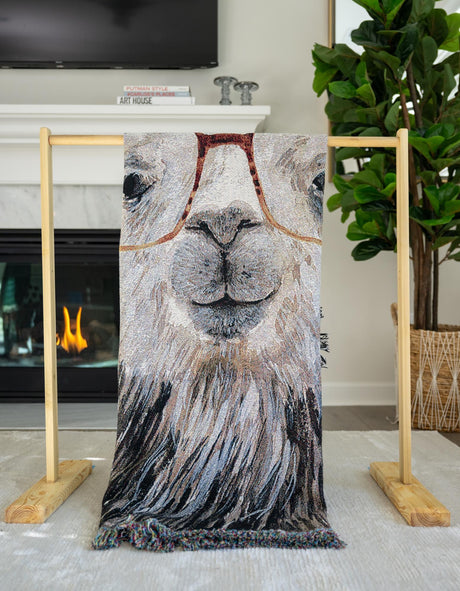 Multicolor 4' 6 x 6' Throw Blanket Rectangle Area Rug 100% Cotton Washable Cozy Soft Warm Room Decor Accent Made In USA