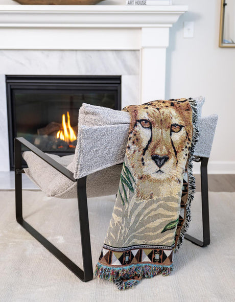 Multicolor 4' 6 x 6' Throw Blanket Rectangle Rug