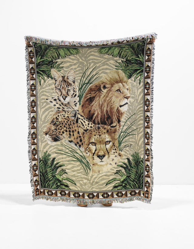 Multicolor 4' 6 x 6' Throw Blanket Rectangle Rug