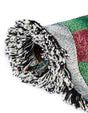 Multicolor 4' 6 x 6' Throw Blanket Rectangle Rug