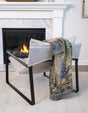 Multicolor 4' 6 x 6' Throw Blanket Rectangle Rug