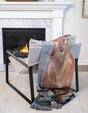 Multicolor 4' 6 x 6' Throw Blanket Rectangle Rug