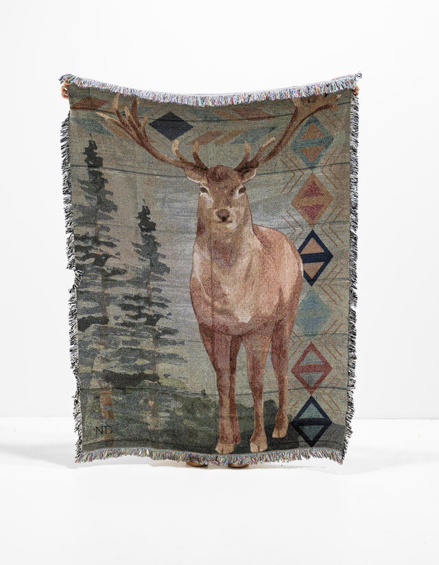 Multicolor 4' 6 x 6' Throw Blanket Rectangle Rug