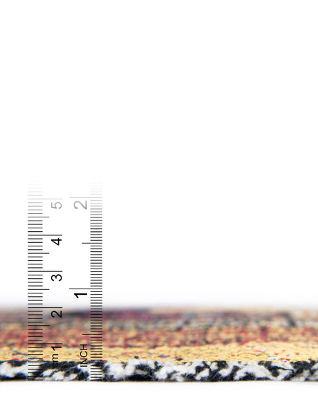 Multicolor 4' 6 x 6' Throw Blanket Rectangle Area Rug 100% Cotton Washable Cozy Soft Warm Room Decor Accent Made In USA