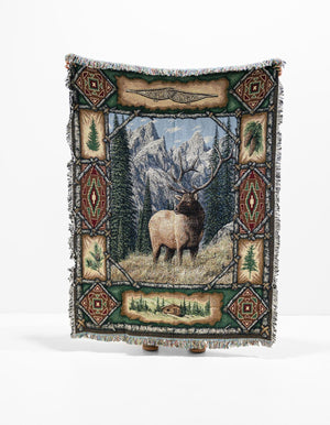 Multicolor 4' 6 x 6' Throw Blanket Rectangle Rug