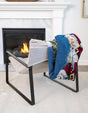 Red 4' 6 x 6' Throw Blanket Rectangle Rug