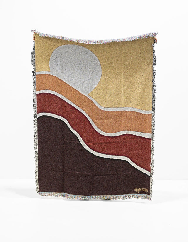 Multicolor 4' 6 x 6' Throw Blanket Rectangle Rug