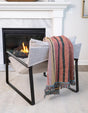 Multicolor 4' 6 x 6' Throw Blanket Rectangle Rug
