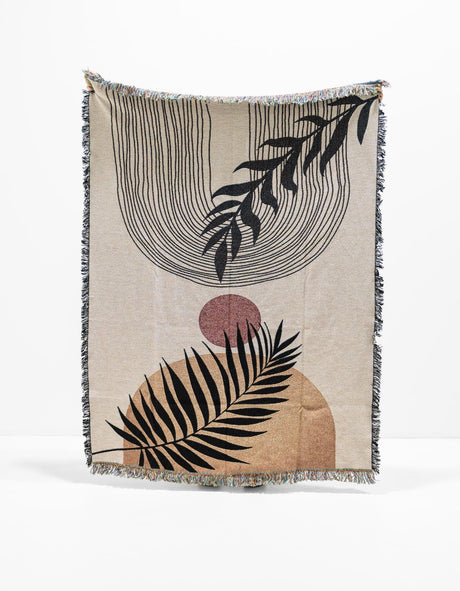 Multicolor 4' 6 x 6' Throw Blanket Rectangle Area Rug 100% Cotton Washable Cozy Soft Warm Room Decor Accent Made In USA