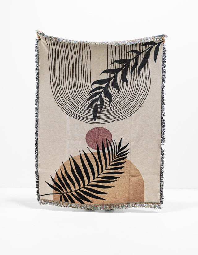 Multicolor 4' 6 x 6' Throw Blanket Rectangle Rug