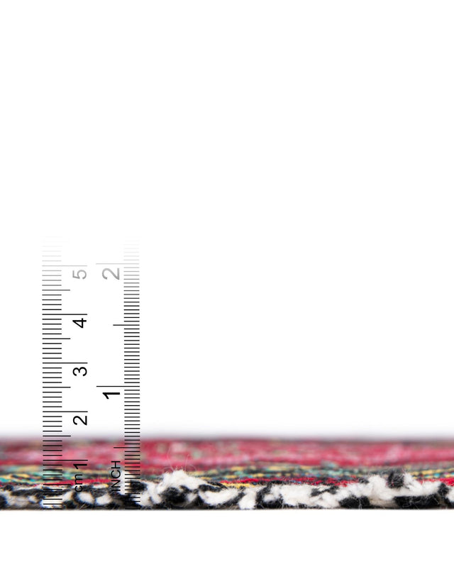 Multicolor 4' 6 x 6' Throw Blanket Rectangle Rug